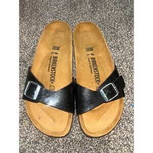 Birkenstocks Madrid single strap sandal slides size 38